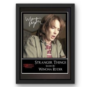 Stranger Things: Joyce Byers Version 2 Signed Display