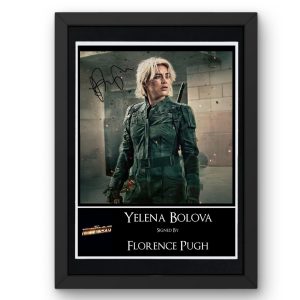 Thunderbolts: Yelena Bolova Signed Display - Framed