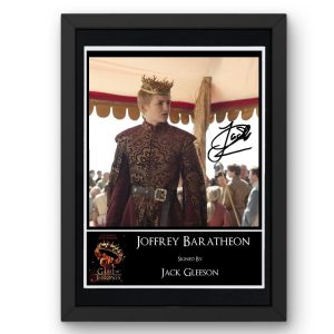 Game of Thrones: Joffrey Baratheon Signed Display - Framed