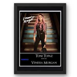 Riverdale: Toni Topaz Signed Display - Framed