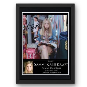 Sammi Kane Kraft Signed Display