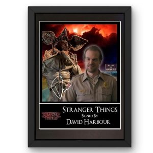 Stranger Things: Jim Hopper Version 1 Signed Display