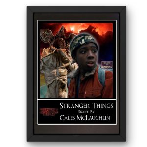 Stranger Things: Lucas Sinclair Version 1 Signed Display