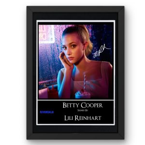 Riverdale: Betty Cooper Signed Display - Framed