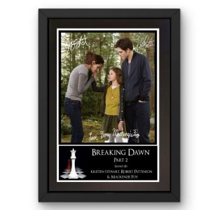 Twilight: Bella, Edward & Renesmee Signed Display