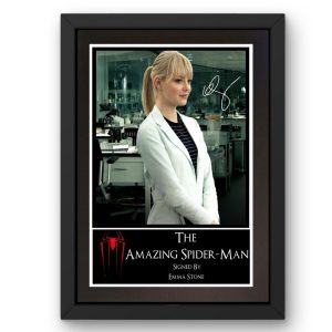 The Amazing Spider-Man: Gwen Stacy Signed Display - Framed