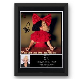Sia Signed Display