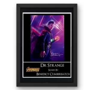 Avengers: Doctor Strange Signed Display - Framed