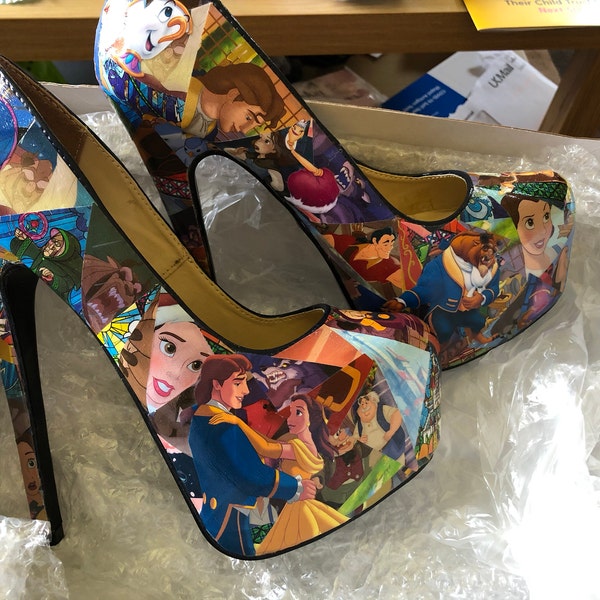 Customer photo by Mel of their handmade shoes