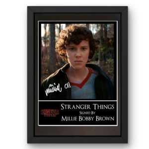Stranger Things: Eleven Version 2 Signed Display